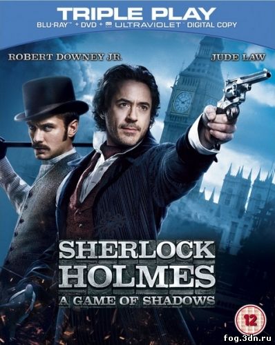 Шерлок Холмс: Игра теней / Sherlock Holmes: A Game of Shadows (2011) DVDRip
