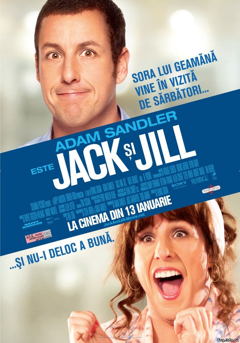 Такие разные близнецы / Jack and Jill (2011) DVDRip | Звук с TS